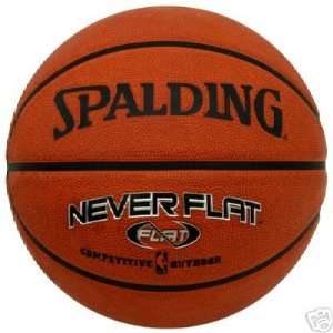 Spalding Never Flat Competitive Outdoor Basketball Sports 