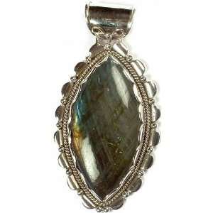  Labradorite Pointed Oval   Sterling Silver Everything 