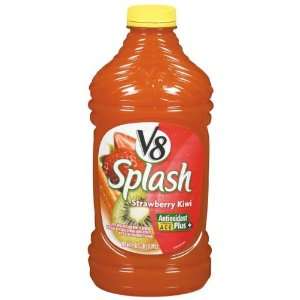 V8 Splash Strawberry Kiwi 64 oz (Pack of 8)  Grocery 