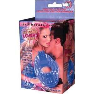  Silicone Lovers Ring Blue
