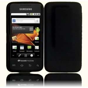 Black Case Cover With Holster for Samsung Prevail M820 