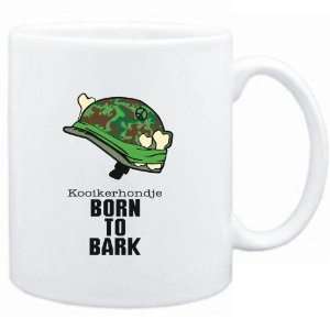  Mug White  Kooikerhondje / BORN TO BARK  Dogs Sports 