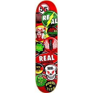 Real Busenitz Friend Club Skateboard Deck   8.25  Sports 
