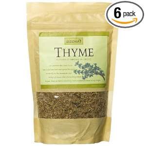 Eleona Natural Spices Thyme, 2.80 Ounce Bags (Pack of 6)  