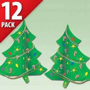  Foam Craft Kits   Christmas Trees 12ct Toys & Games