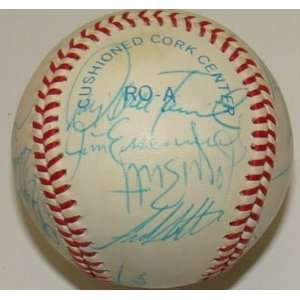 1988 Royals Team 24 SIGNED Baseball George Brett JSA  