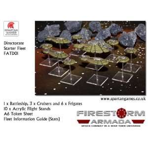  Starter Fleet Directorate Firestorm Armada Toys & Games