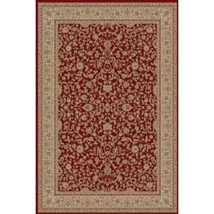  Tayse Kashmir Collection 4080 Red   5 3 Round