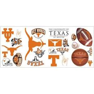  University of Texas Peel & Stick Wall Decals Toys & Games