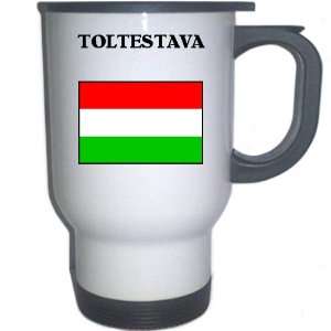  Hungary   TOLTESTAVA White Stainless Steel Mug 