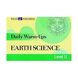 Book, Daily Warm Ups,Earth Science Level II  Industrial 