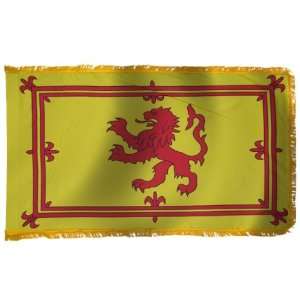  Scotland Flag (With Lion) 4X6 Foot Nylon PH and FR Patio 