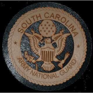  South Carolina Army National Guard Plate/ Plaque