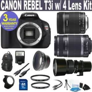  BRAND NEW CANON REBEL T3I w/ CANON 18 135 IS LENS + CANON 