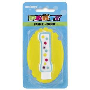  Number 1 Party Numeral Candle Toys & Games