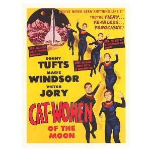 Cat Women of the moon Movie Poster, 11 x 15.5 (1953)  