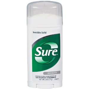  SURE CLEAR DRY UNSCENTED Size 2.6 OZ Health & Personal 