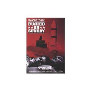 Buried On Sunday Original Movie Poster, 27 x 40 (1992)  