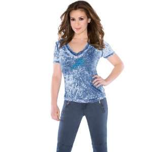  Touch by Alyssa Milano Detroit Lions Womens Fade Route Low 