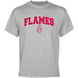  NCAA UIC Flames Ash Mascot Arch T shirt