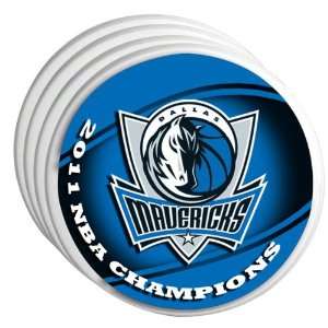 Dallas Mavericks 2011 NBA Champions 4 Pack Coasters  