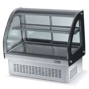 Vollrath 40842 Deli Case Refrigerated Curved Glass Front 2 Shelves 36 