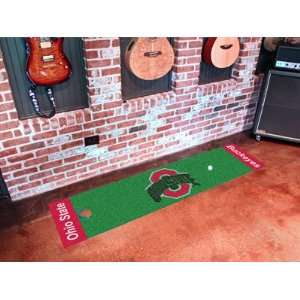  Ohio State Putting Green Runner 24x96