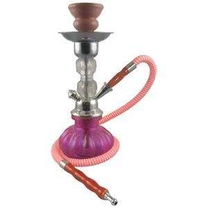  Disco ~ Pink Glass Hookah ~ 10 