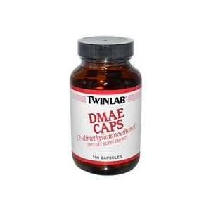  TwinLab   Dmae Caps, 100 mg, 100 capsules