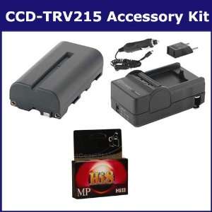  Sony CCD TRV215 Camcorder Accessory Kit includes SDNPF570 Battery 