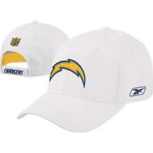 Mens San Diego Chargers Basic Cotton White Cap Sports 
