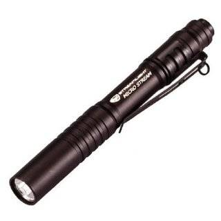   Stylus Pro Black LED Pen Flashlight with Holster