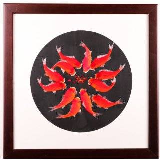   Art   Small Yin Yang Fish   Fish of Prosperity Painting   Chinese New