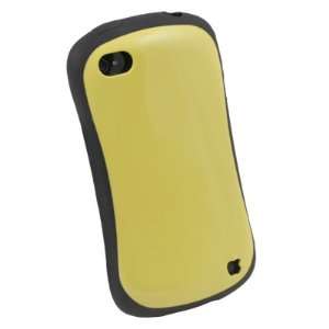  Yellow   Anti Shock Urethane Bumper Case for iPhone 4 / 4S 