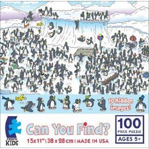 Penguins Puzzle Can You Find?   100 Pieces Toys & Games