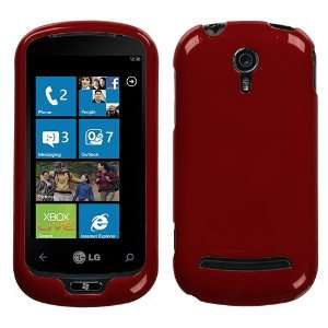  LG Quantum (AT&T) Protector Case   Metallic Red Cell 