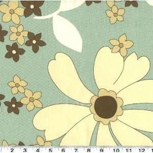  Wide Waverly LH Flower Power Fabric By The Yard Arts, Crafts & Sewing