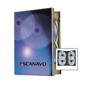  Scanavo 4/One Overlap® 14mm Grey DVD Case   Box of 100 