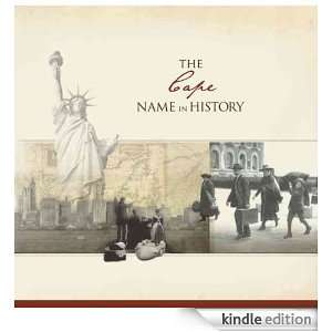 The Cape Name in History Ancestry  Kindle Store