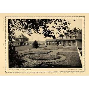 1913 Print Lodge Pavilion Bruno Paul Architecture Lawn 