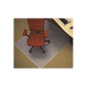  mat in place and beveled edge for easy chair movement. Office