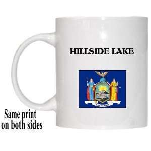  US State Flag   HILLSIDE LAKE, New York (NY) Mug 