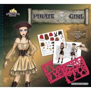  Designing Star Pirate Girl Sketch Book Toys & Games