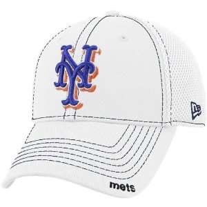  New Era New York Mets White Neo 2 Fit Hat Sports 