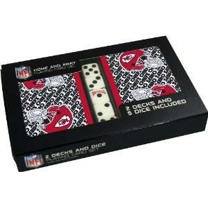   Kansas City Chiefs 2 Packs of Playing Cards with Dice Sports