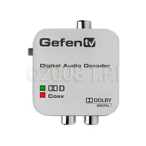  GefenTV GTV DD 2 AA Digital to Analog Decoder GTV DD 2 AA 