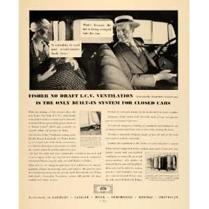   Body General Motors Ventilation   Original Print Ad