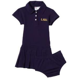   NCAA Louisiana State Tigers Caroline Infant Dress