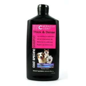  Miracle Coat Thick & Dense Shampoo for Dog, 16 oz (Case of 