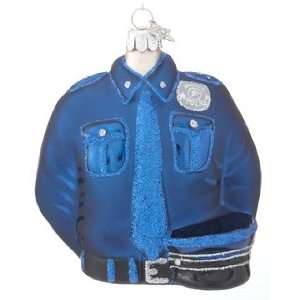  Personalized Police Officer Uniform Christmas Ornament 